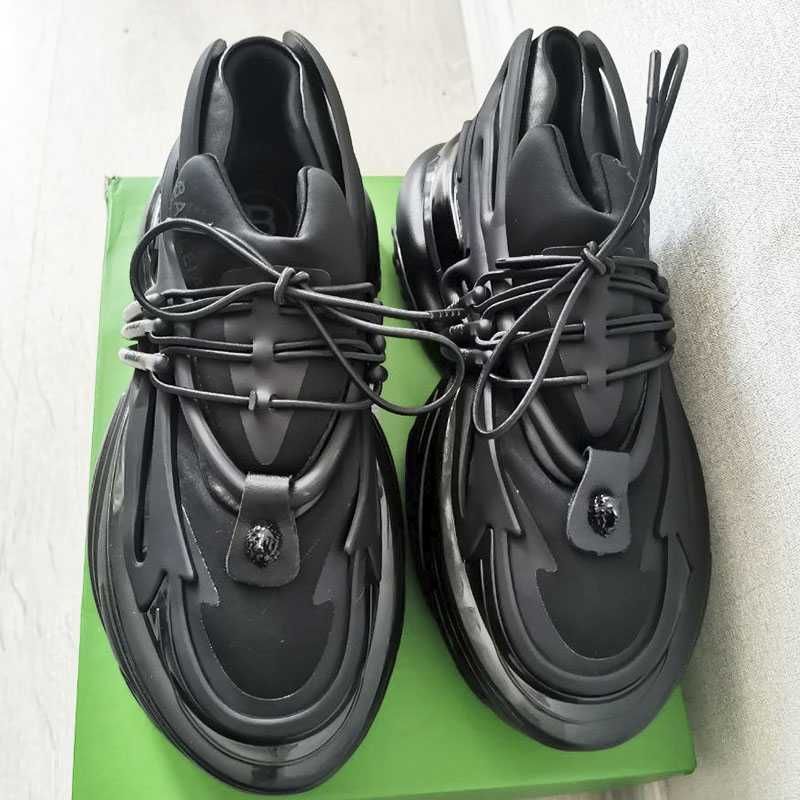 Жіночі кросівки в стилі balmain чорний розмір 39
