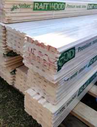 Drewno konstrukcyjne, panele elewacyjne, kantówka klasy premium