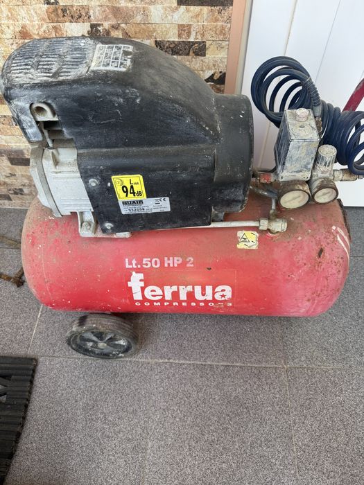 Compressor 50lt sem fugas e todo funcional