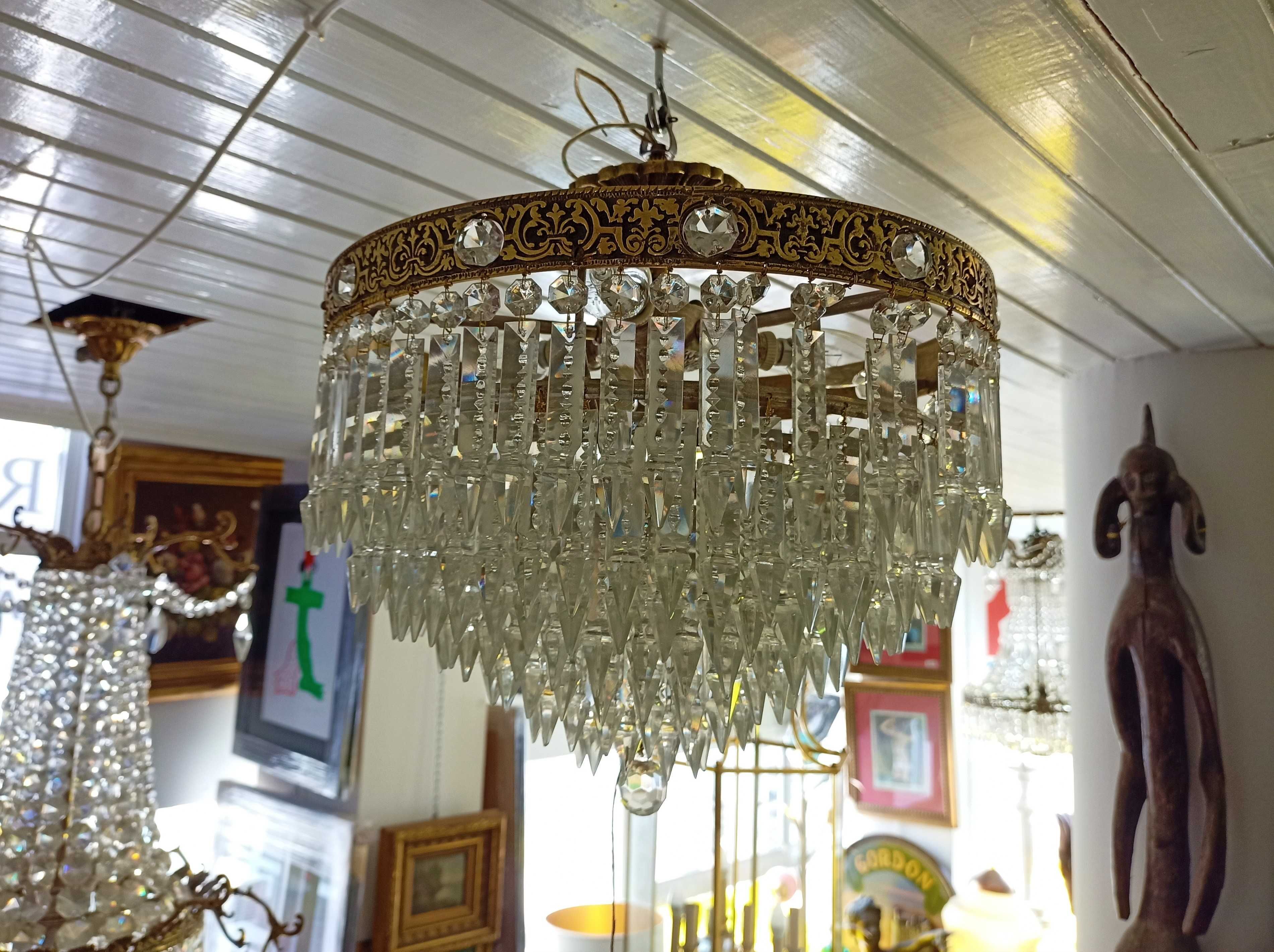 Lustre Plafond 3 Lâmpadas