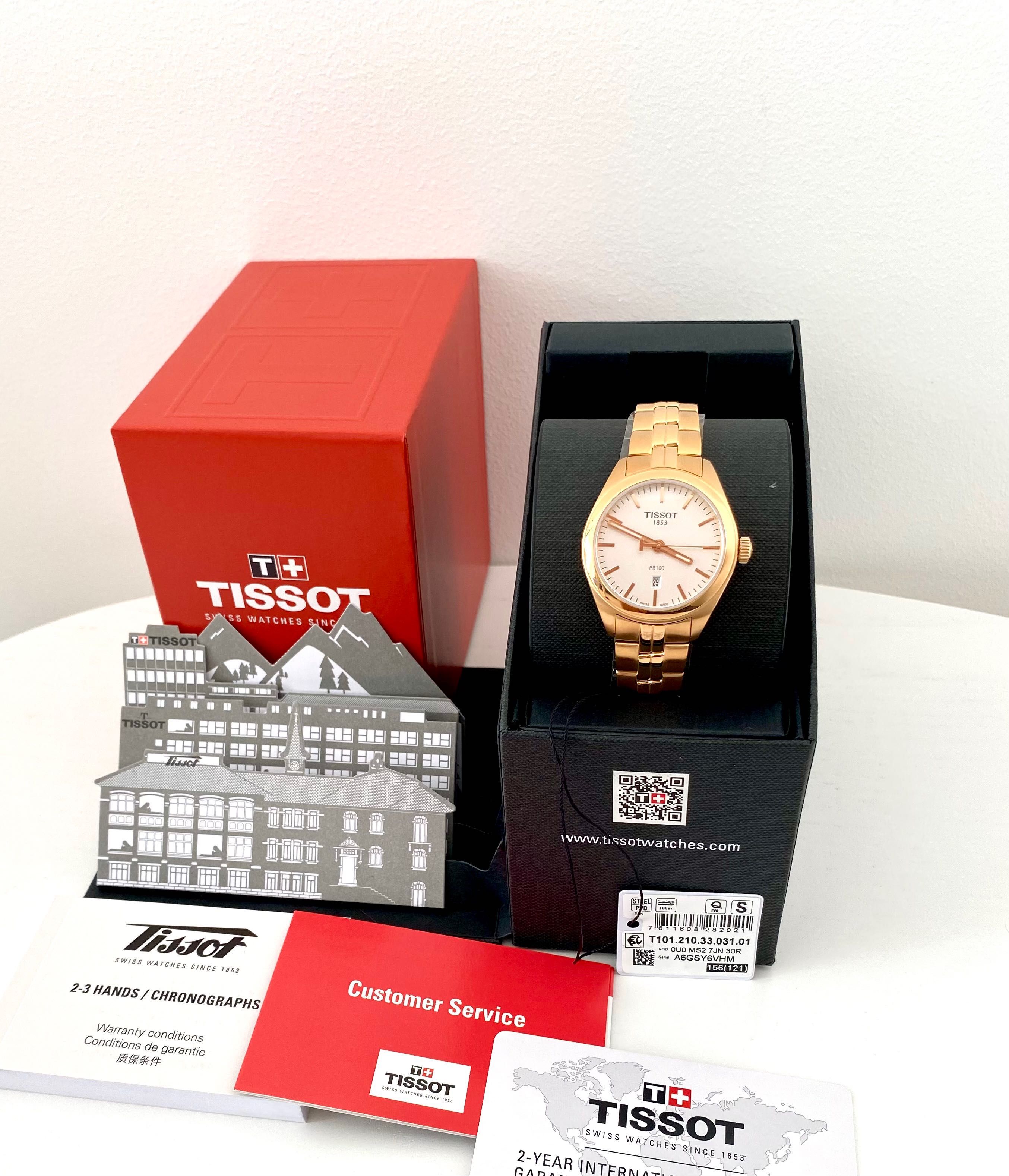 TISSOT PR 100 Lady Жіночий швейцарський годинник женские часы тисо