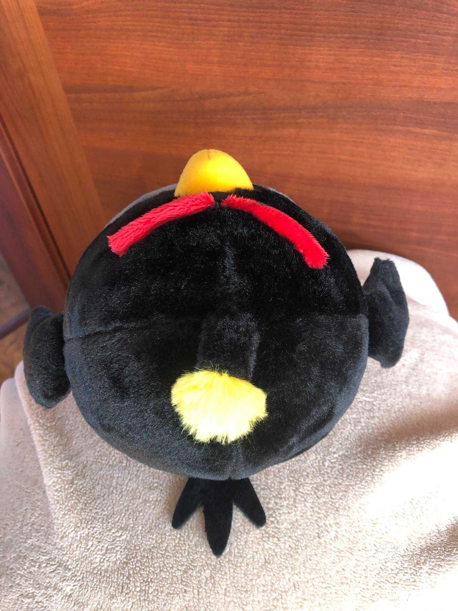 J.NOWA duża maskotka Angry Birds, Bomba czarny ptak