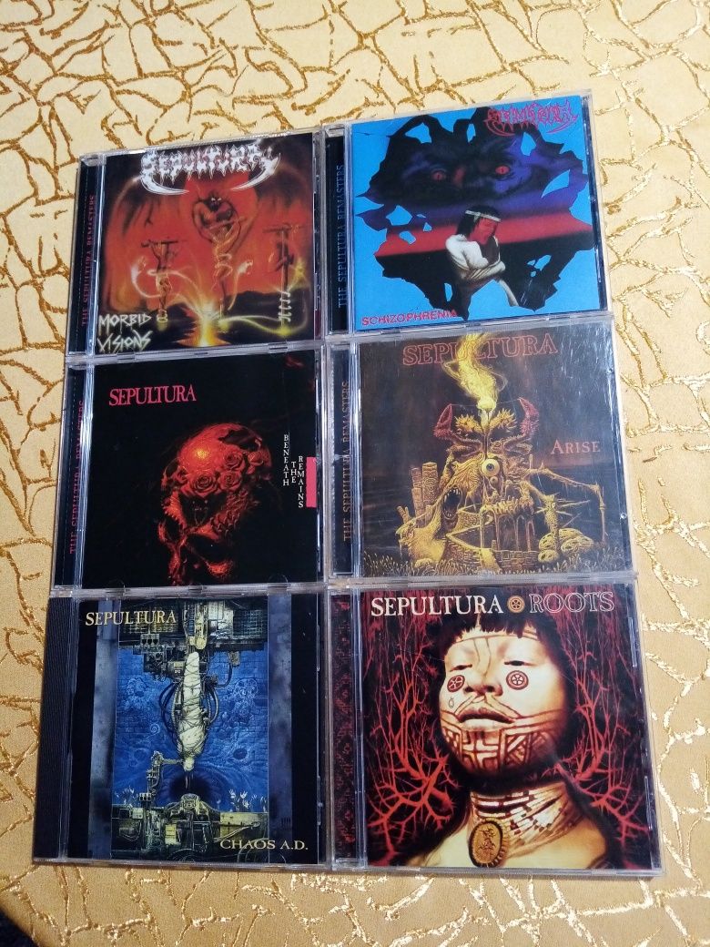 Sepultura dyskografia płyty CD metal rock