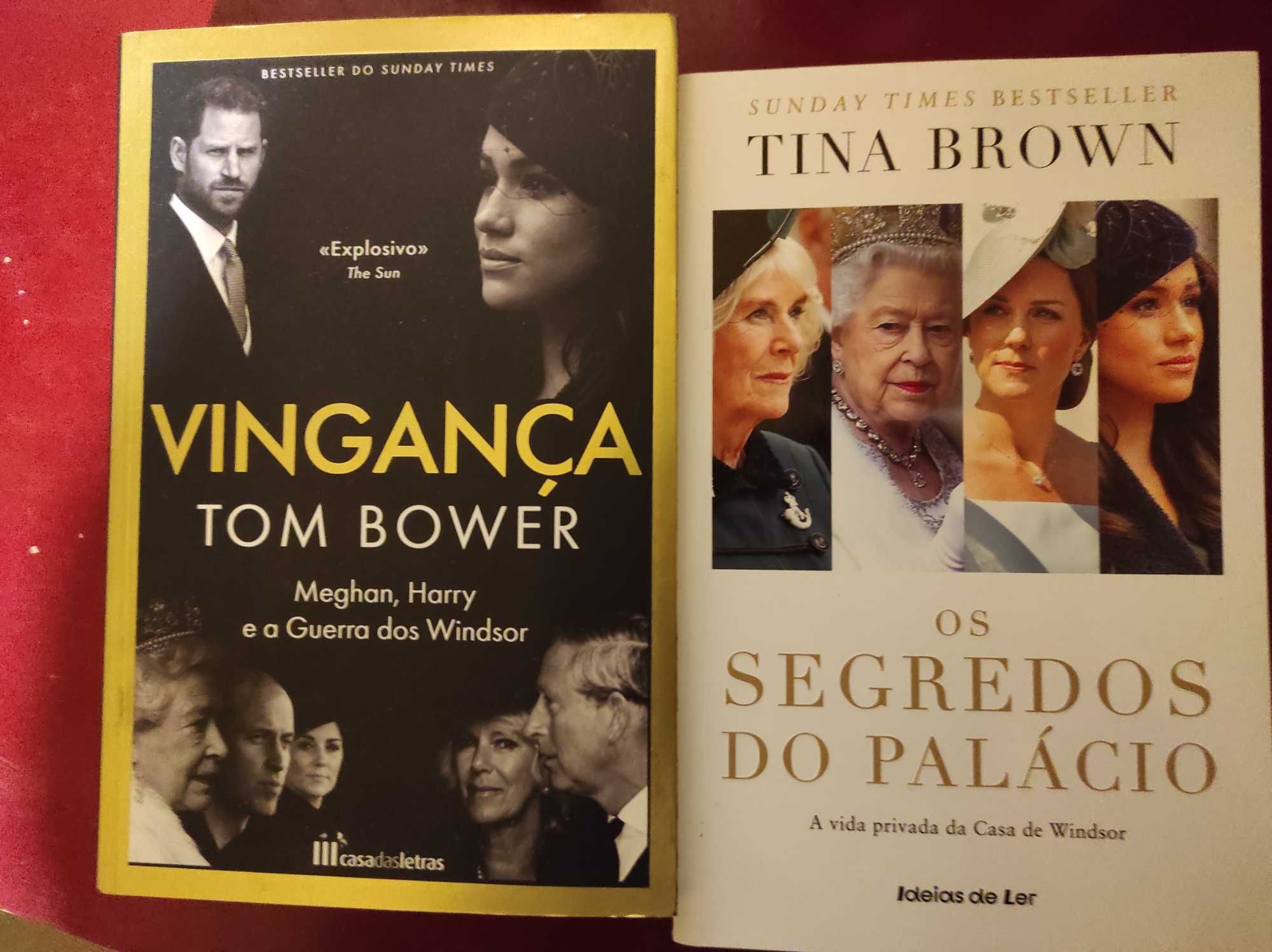 Os 2 livros: Vingança e Os segredos do palácio: 2 por 20 euros