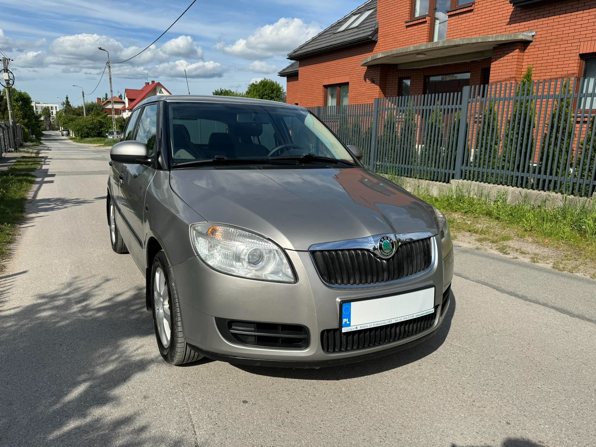 Skoda Fabia II 2 1.4 Benzyna Salon Polska 85 tyś przebiegu Zadbana Alu