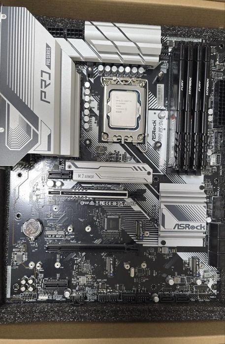 Asrock z790 Pro Rs/d4 intel i5 13600kf 24GB ram