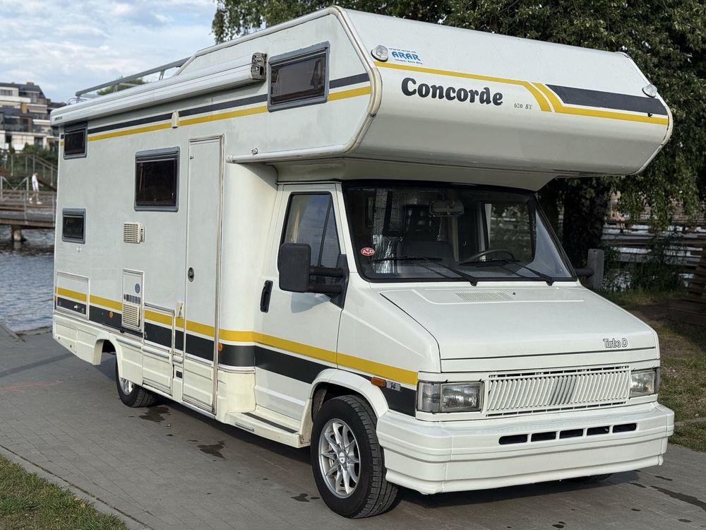 Concorde 620 Solary 6 osobowy super stan Szwajcar
