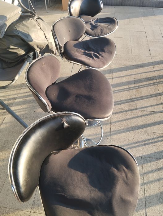 Krzesła hokery 4szt 80zł kpl