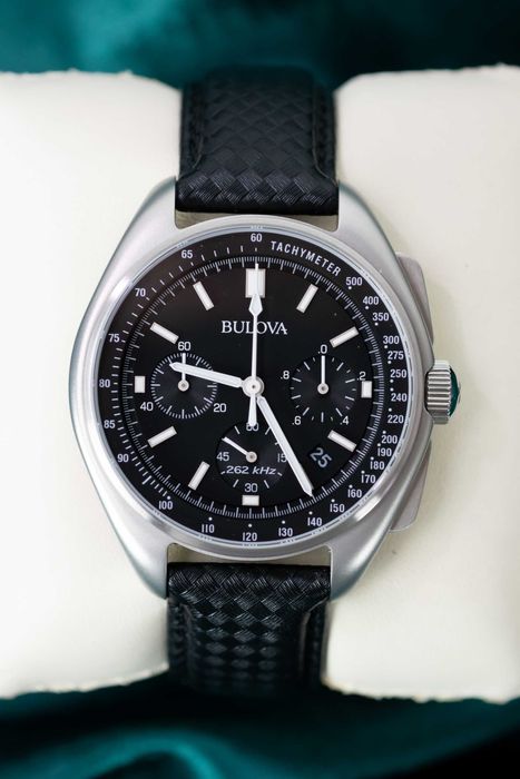 BULOVA LUNAR PILOT 96B251 Moon Watch Apollo 15 Nowy Gw. 6 lat  + pasek