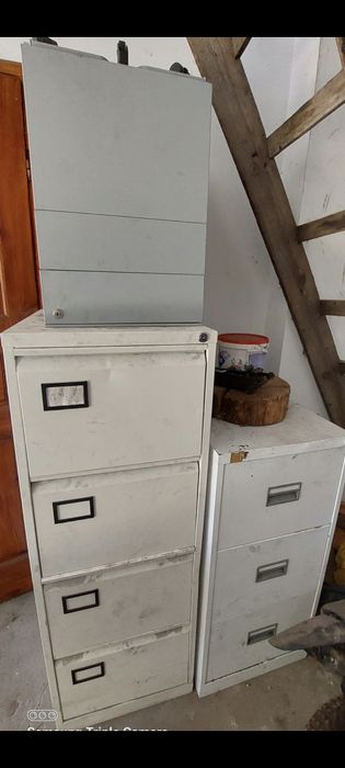 Szafka metalowa na dokumenty kartotekowa