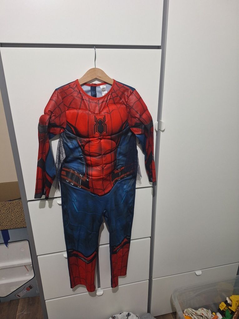 Strój Spiderman rozmiar 110-116