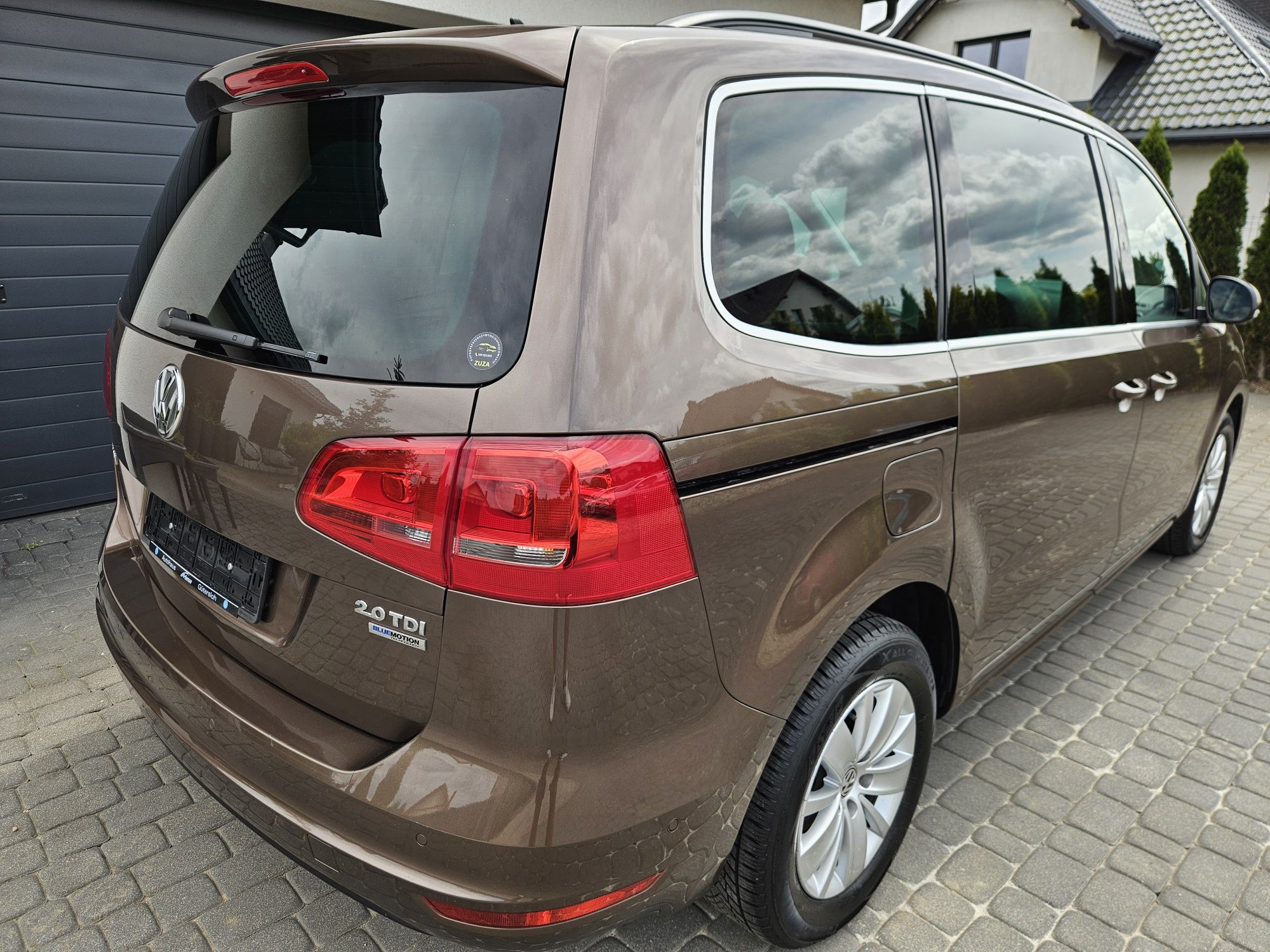 Sharan 2011r 2.0 tdi CR DSG, panorama, Nawigacja,kamera,hak, z Niemiec