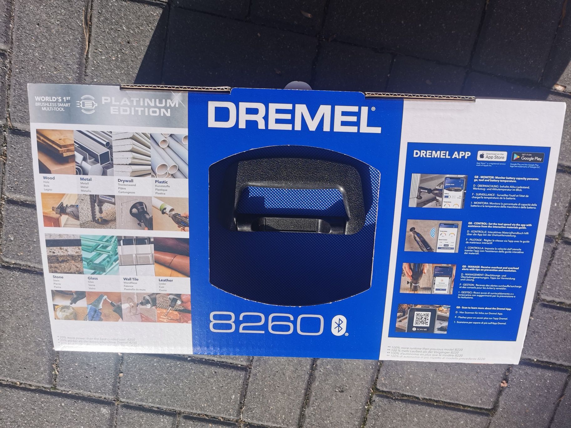 Dremel 8260 2xaku akcesoria