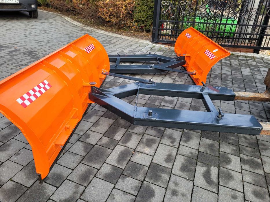 Pług do śniegu do wózka widłowego/ widlaka Pług śnieżny 1.5m Raka