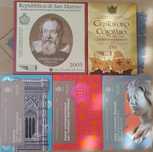 Moedas euro - BNC, FDC, BU - carteiras, sets, cartões