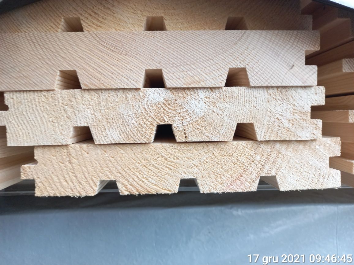 40 x 245 grubość 40mm szer. 245mm deski podłogowe lświerk skandynawski