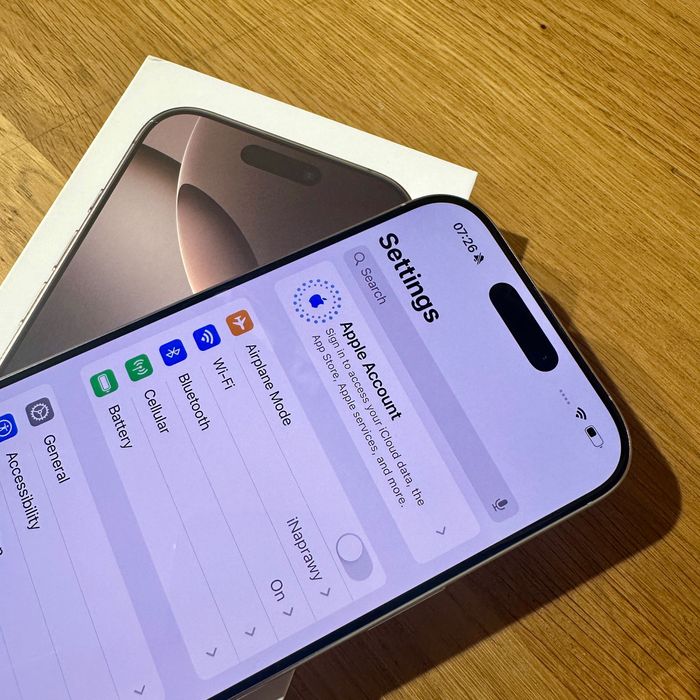  Apple iPhone 16 Pro 128GB White Titanium Idealny Bateria 100% Gwar.