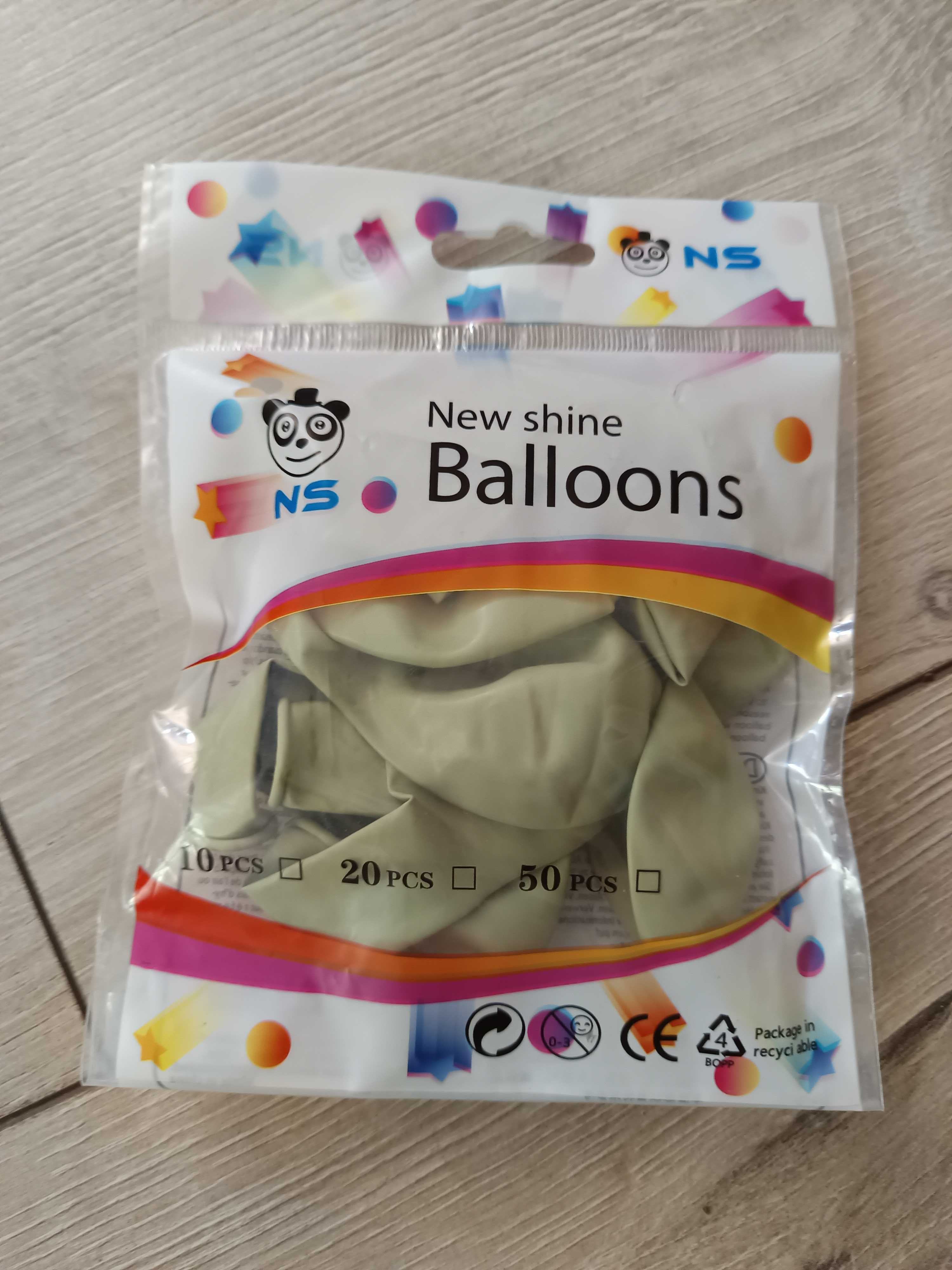 Balon 1 op. 10 szt wiele kolorów mix