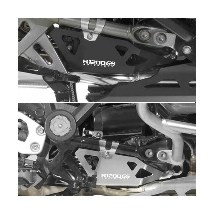 Proteção Válvula Escape Alumínio CNC BMW R1200GS R1250GS Adventure