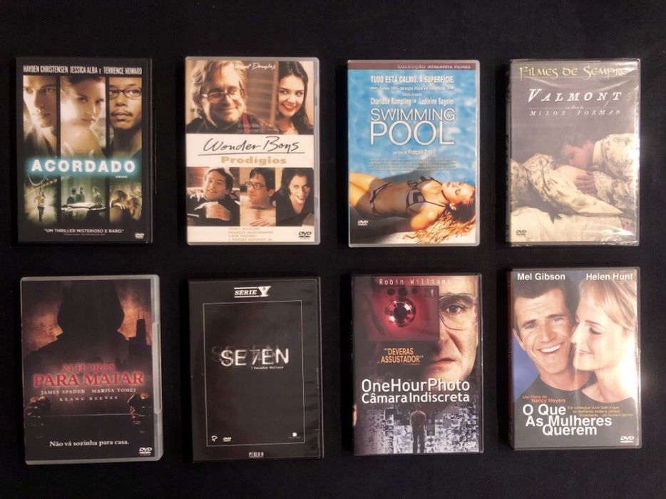 DVDs Novos disponíveis
