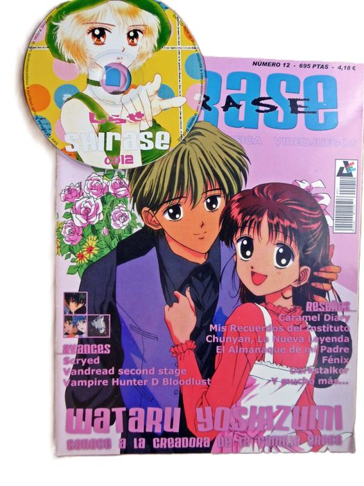 Lote de   de revistas  Anime/Manga "Shirase com Cd