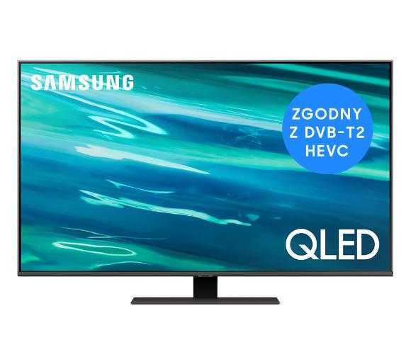 NOWY TV 120Hz QLED 75 cali Samsung QLED QE75Q80AAT Głośniki 60W Gw24m