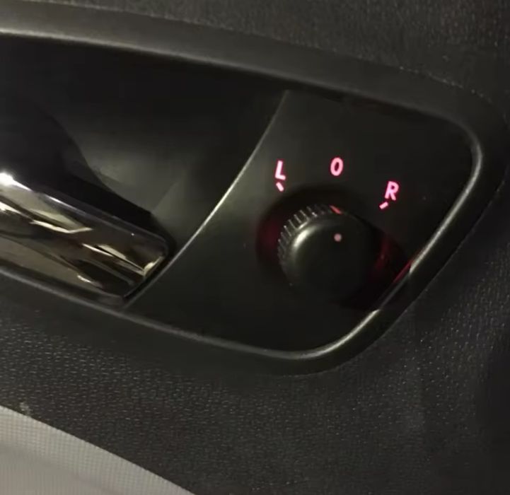 Botão comando espelhos VW Golf Passat Skoda Beetle Seat Audi Polo