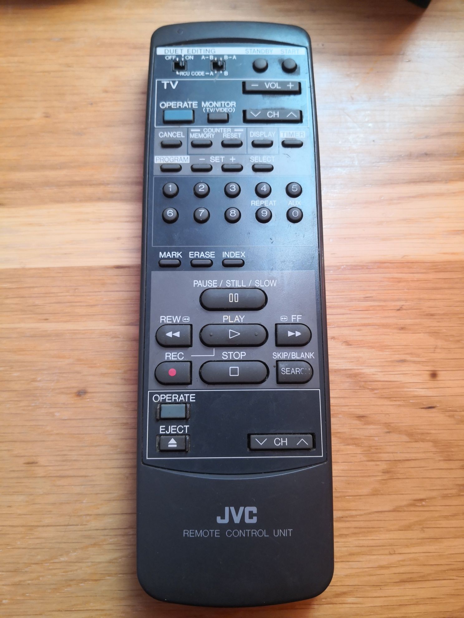 Pilot do Video JVC Remonte Control Unit