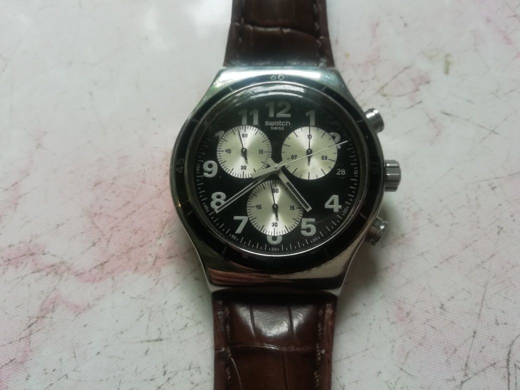 Годинник swatch. V 8. Хронограф. Швейцарія.