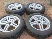 Felgi Koła 16" Vw Sharan Passat 5x112 ET46+205.60.16 Fulda Zima
