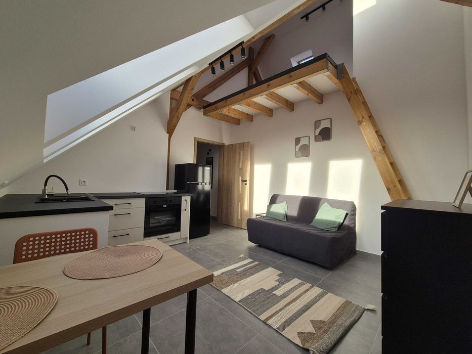 Rolna/Tokarska/Wilda - nowa kawalerka na poddaszu