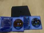 Vendo ps4 slim com uncharted 4 e god of war(2018) como nova