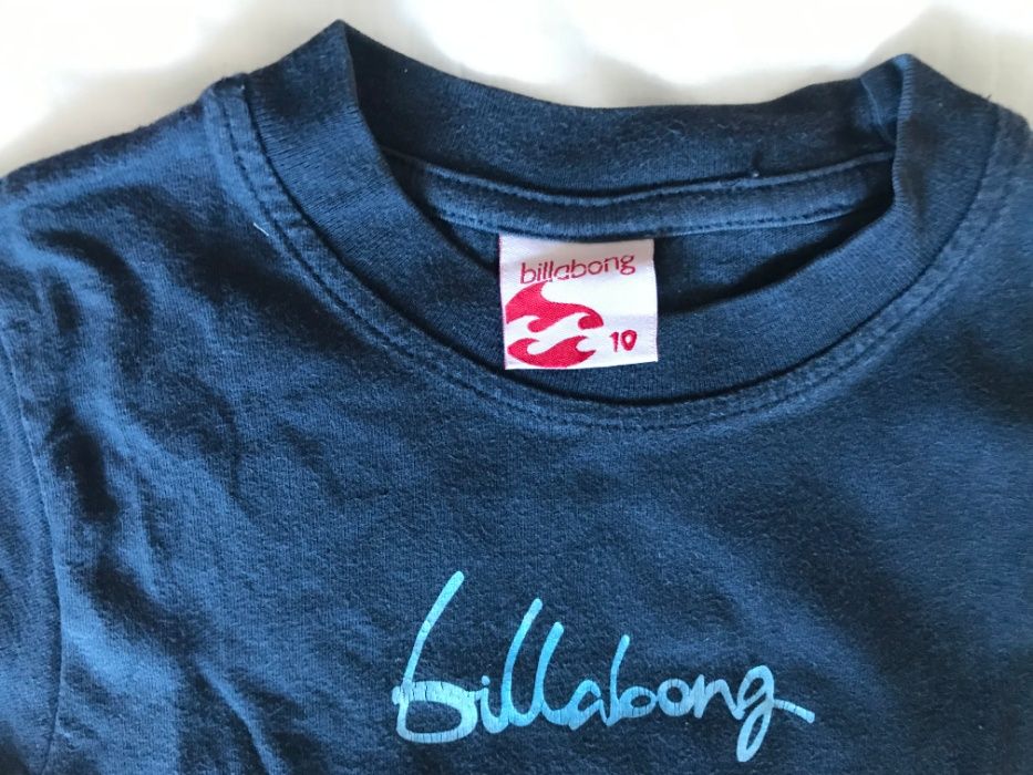 T shirt BILLABONG, Lihtning bolt, calções roxy rapariga