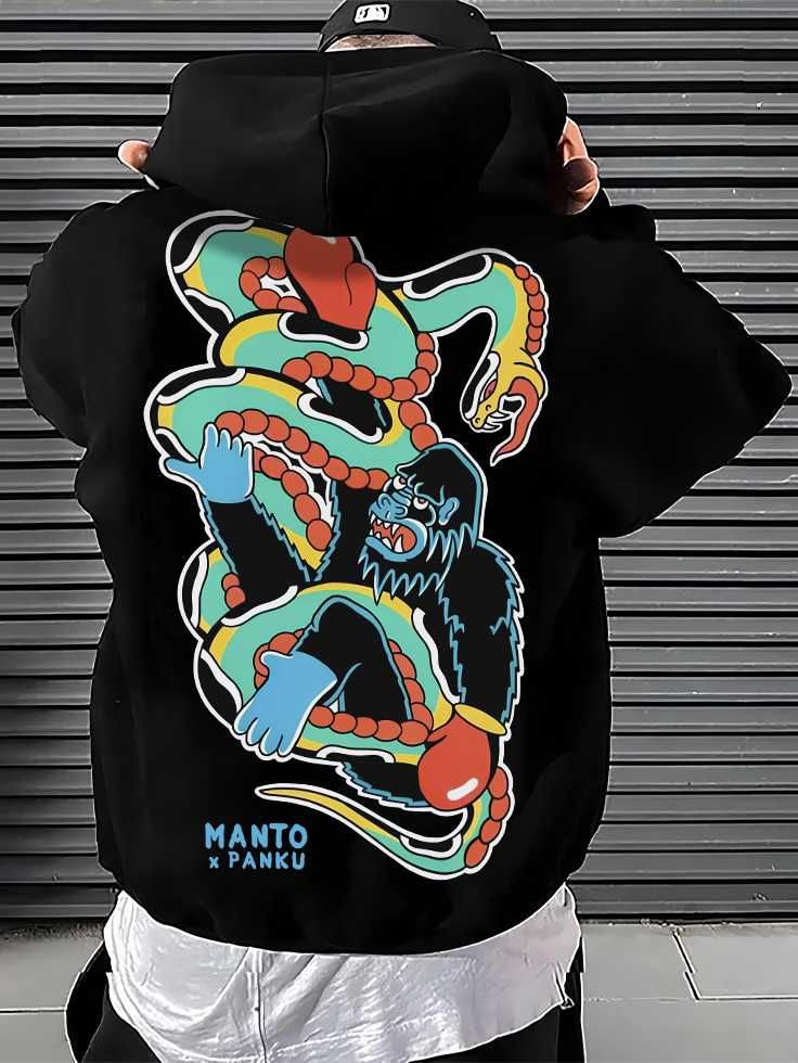 Gym MANTO ‣ Новое Худи Манто ‣ XS S M L XL ‣ BIG Лого Принт