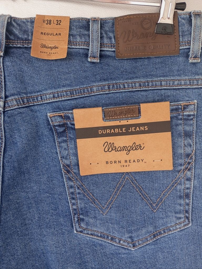 Чоловічі джинси Wrangler regular fit 38/32