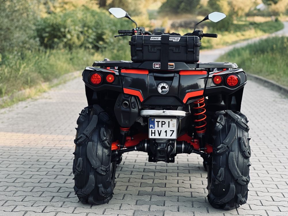 Can am Outlander XMR 650, Zarejestrowany w PL L7e,