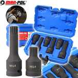 MAR-POL Nasadki Udar Klucze Trzpieniowe Spline M14 M16 M18 1/2'' 6szt.
