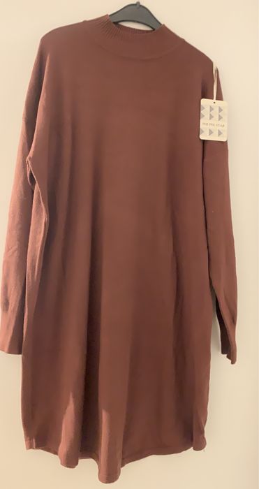 Sukienka półgolf sweterkowa