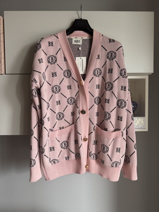 Bizuu różowy kardigan - one size S/M