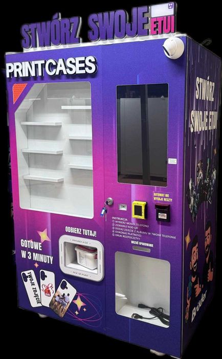 NOWOŚĆ 2025! Automat vendingowy do etui ! ZACZNIJ ZARABIAĆ już dziś