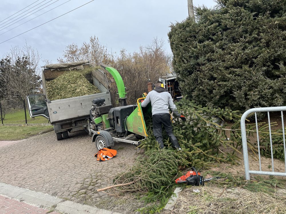 Wynajem rębaka 55km zrębkowanie, mielenie, rozdrabnianie
