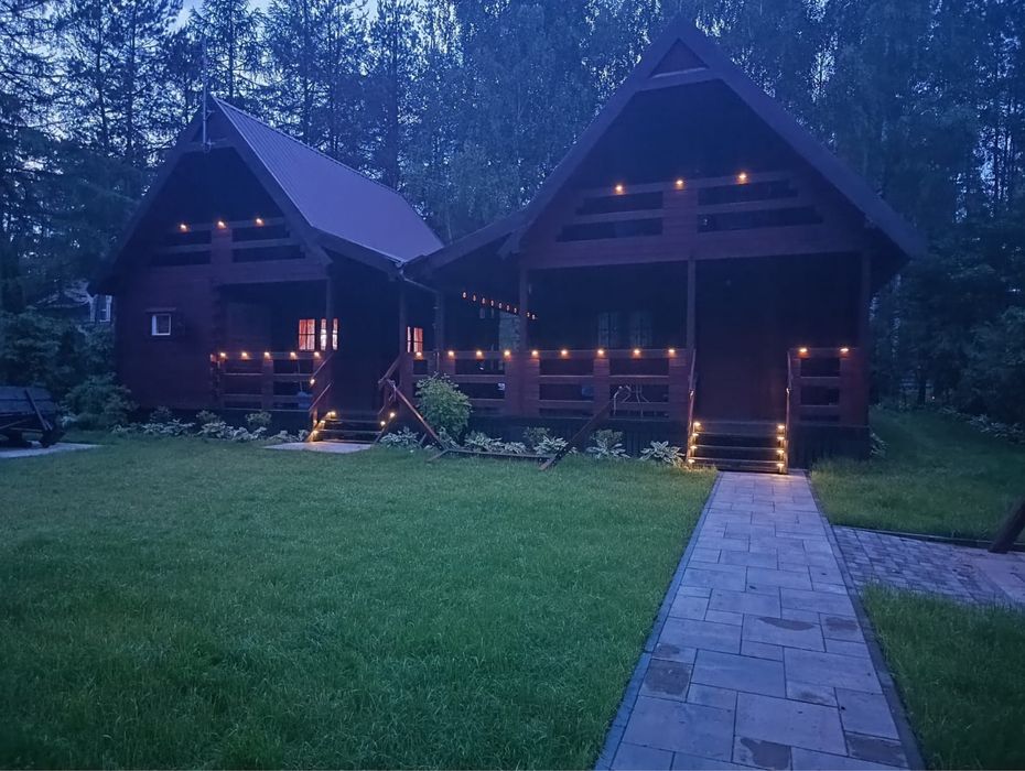 Domki letniskowe w zabudowie bliźniaczej