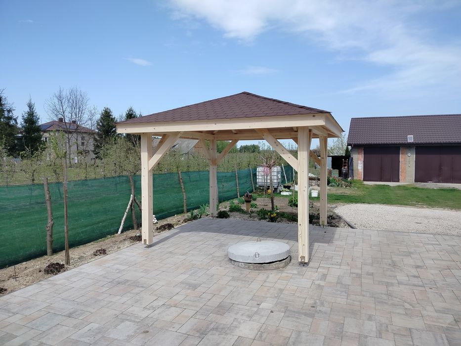 Altana ogrodowa zadaszenia