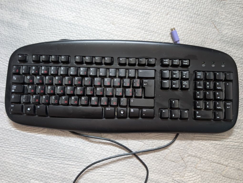 Клавіатура Logitech Deluxe Keyboard y-su61 Black.