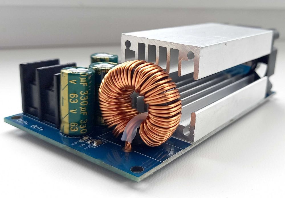 Понижающий преобразователь 75V 600W с регулировкой тока DC-DC