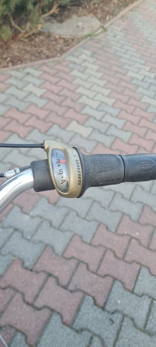 Rower aluminiowy damka koła  28" OLEŚNICA 7 biegów