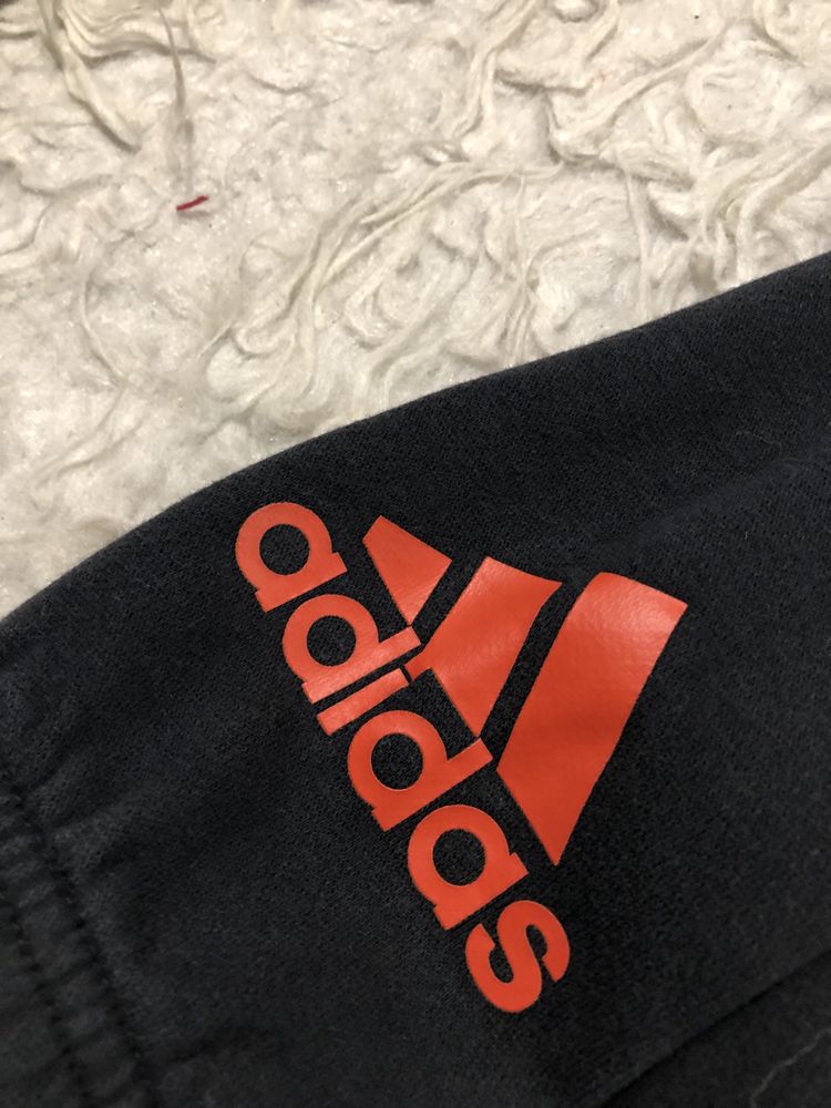 Spodnie dresy Adidas 3 stripes paski rozmiar S czarne