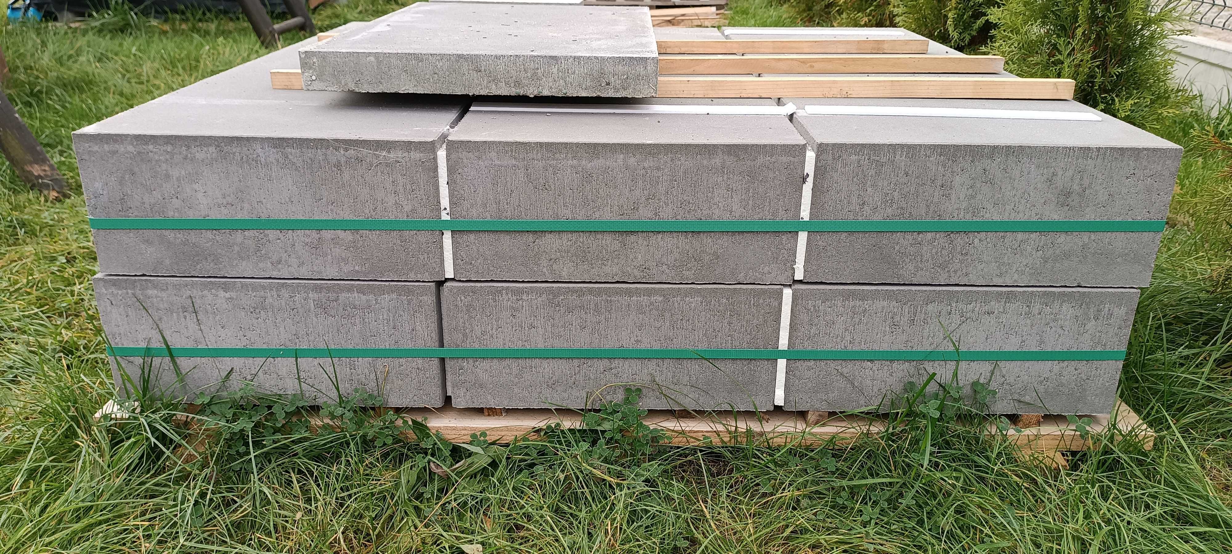 Bloki schodowe szare dl100xszer37grux15  nowe Polbruk