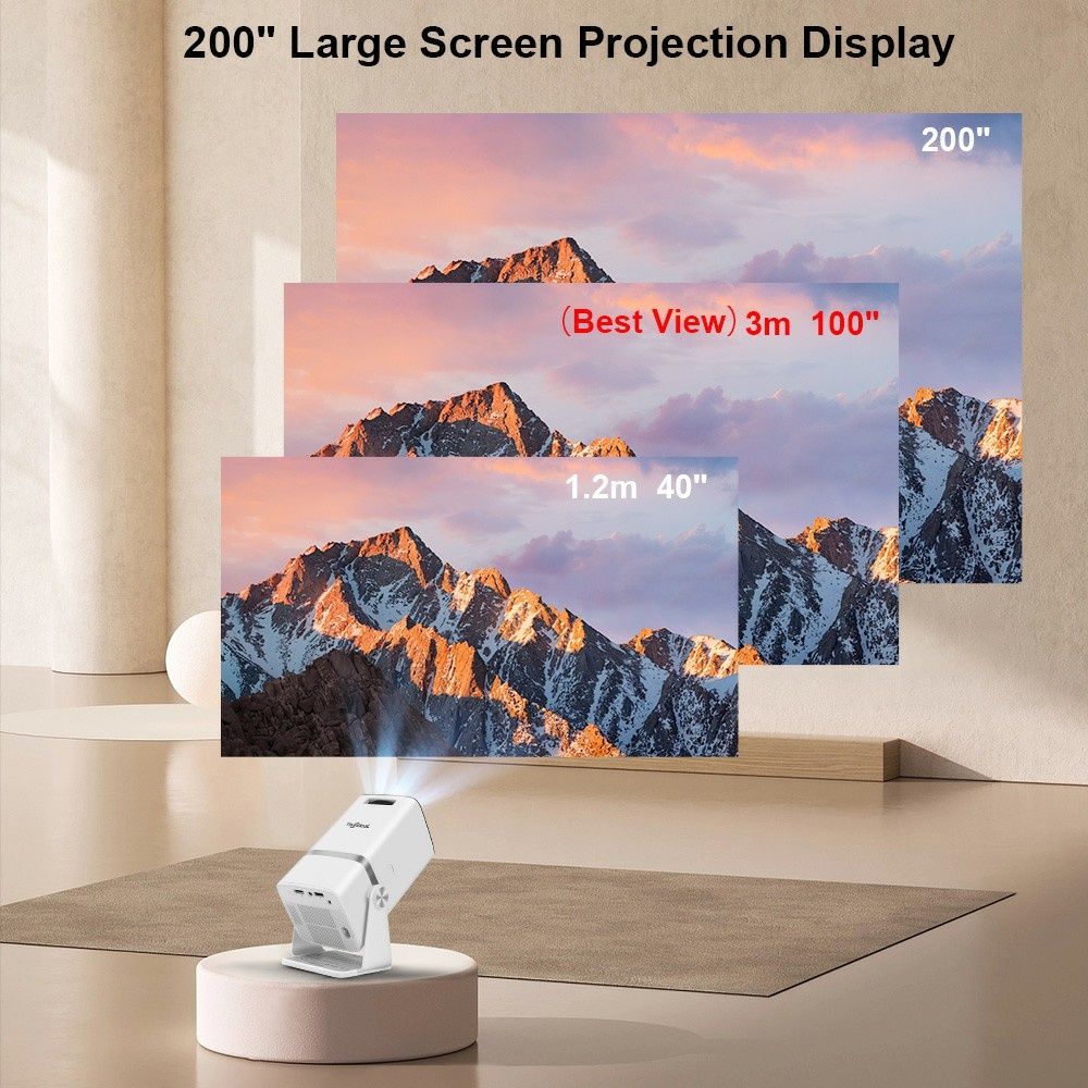 Проектор Thundeal TD80W 4K телевизор кинотеатр smart tv xbox ps 4/5