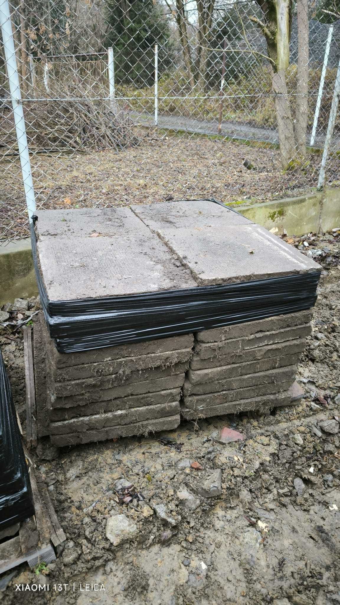 Płytka betonowa chodnikowa 50x50x7 cm płyta kostka pod garaż solidna